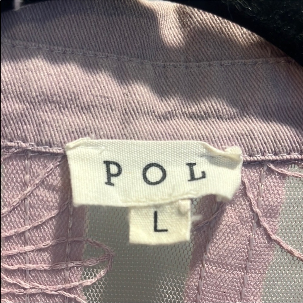 POL Lavender Lace Jacket - Picture 3 of 4
